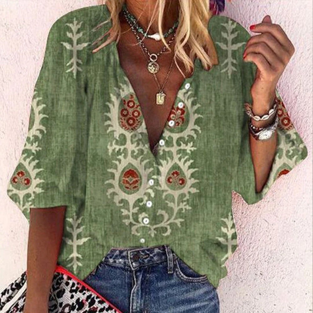 Laura – Personalized Patterns Women's Blouse