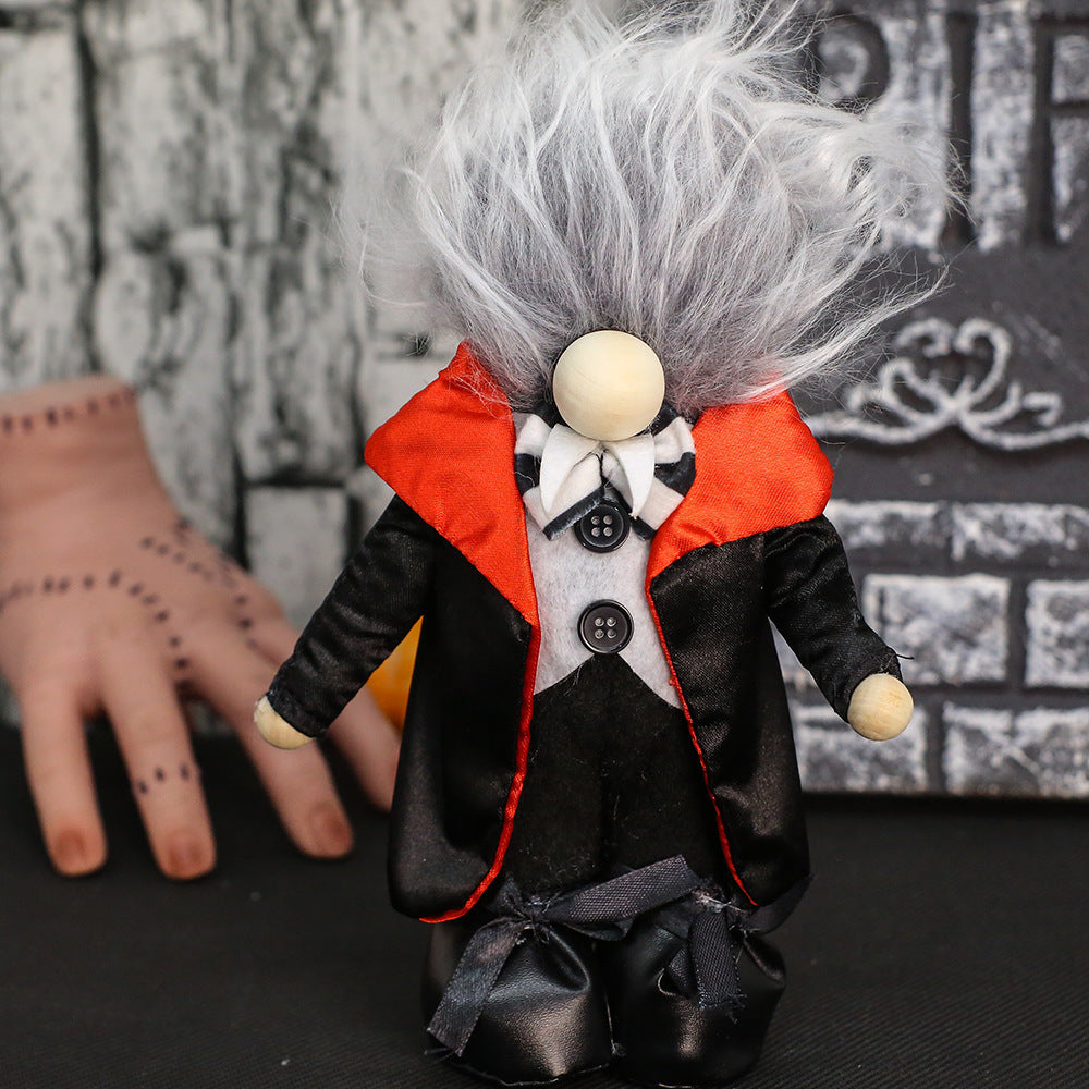 Halloween Doll Decoration with Crazy Ghost Hair – Perfect for Spooky Party Decoration