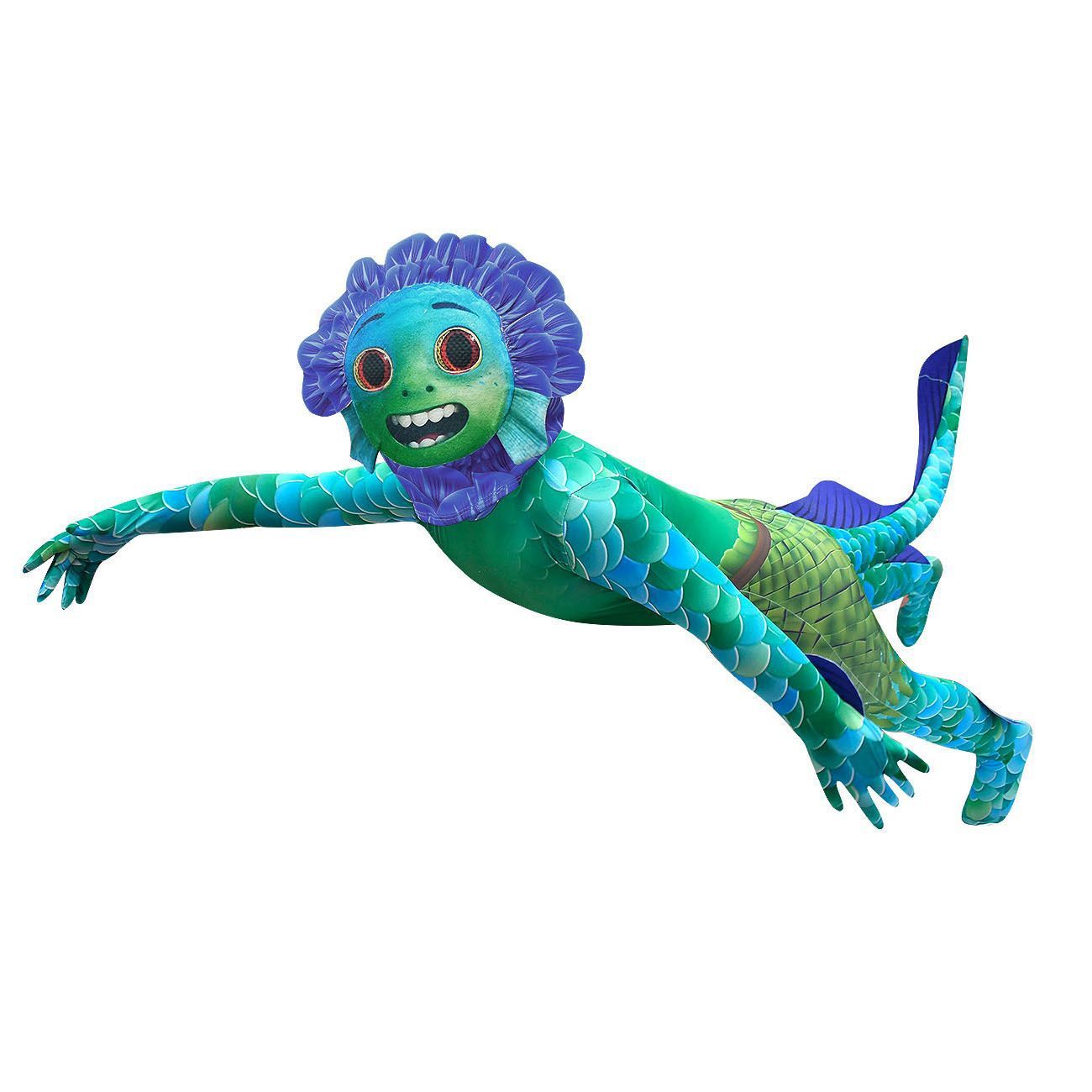 Children's Halloween Sea Monster Costume - Cartoon Style - Perfect for Trick-or-Treat & Parties
