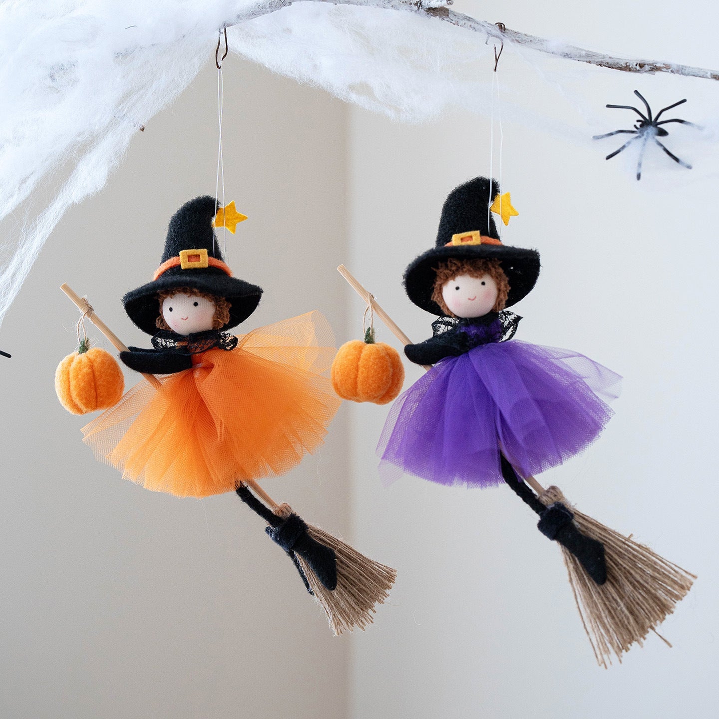 Halloween Witch Dolls Decoration – Charming Pendant for Celebration & Party