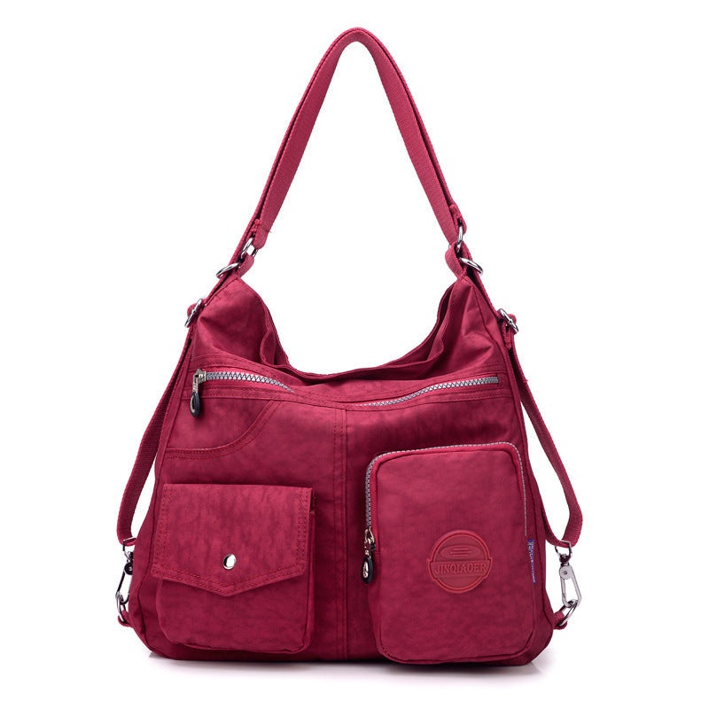 Ruth – Luxury Waterproof Nylon Shoulder Bag with Large Capacity