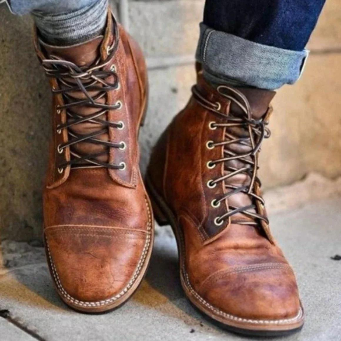 Tim - Men's Vintage Boots