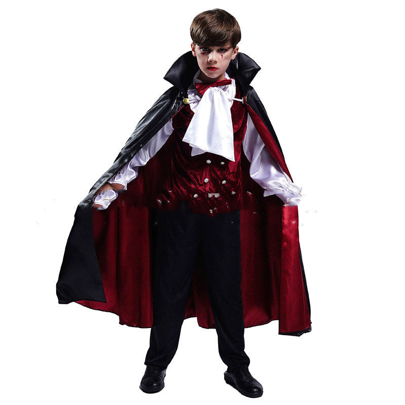 Halloween Kids Vampire Costume - Boys Costume for Halloween Party and Dressing Up