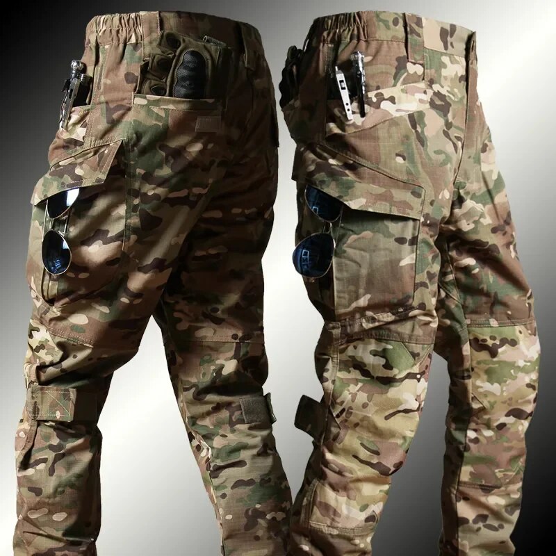 Heren Tactisch Uniform Set – Outdoor Militair Stijl Tactical Suit voor Werk en Avontuur