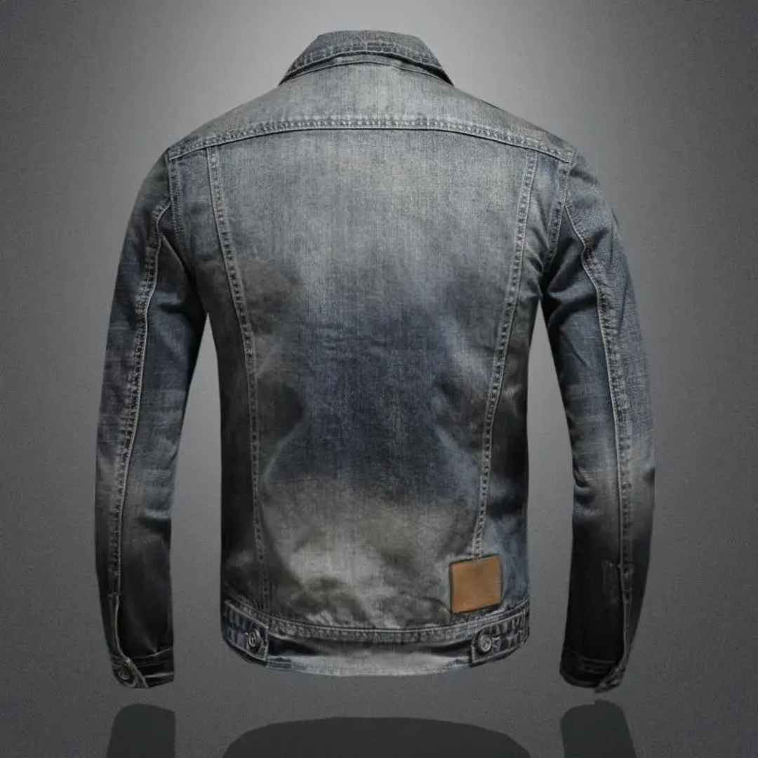 Men's Denim Jacket – Classic Denim Jacket for Stylish and Tough Looks