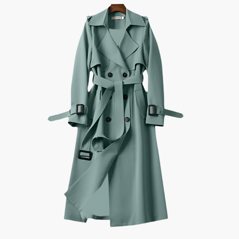 Women's Classic Trench Coat Stylish and Versatile for Every Occasion
