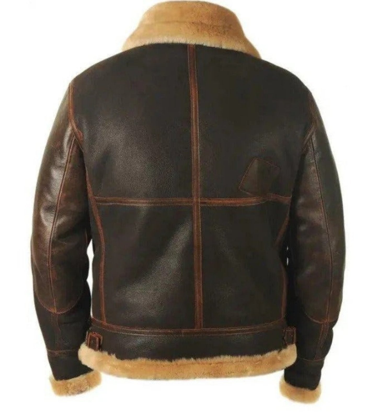 Men's pilot jacket in timeless vintage style