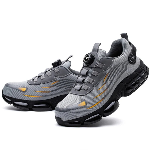Men's Sporty Work Shoes with Cushioning – Safety and Comfort for Daily Use