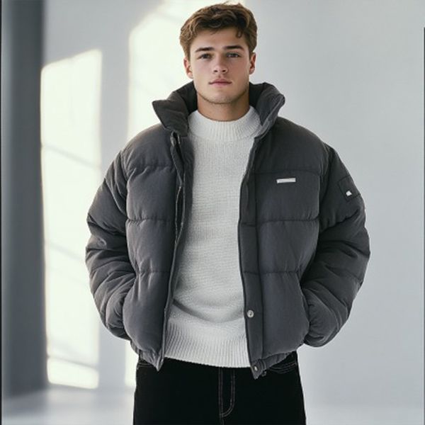 Men's Winter Jacket Quilted – Stylish and Comfortable for Outdoor & City