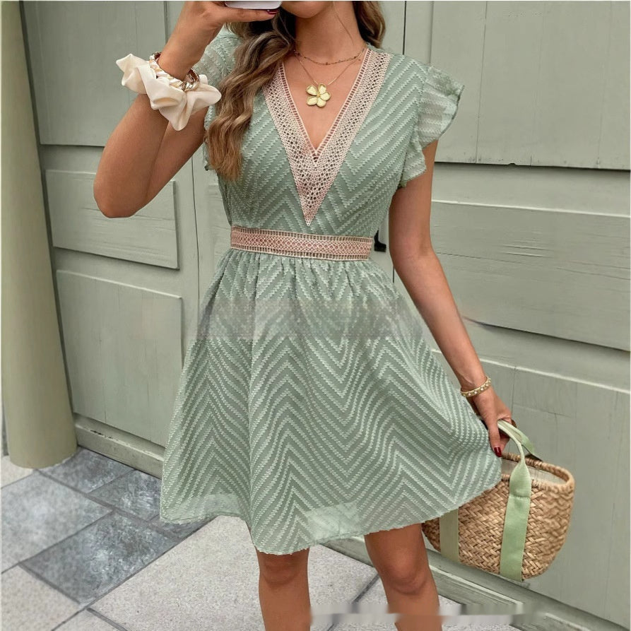 Sue – Summer Ice Silk Dress