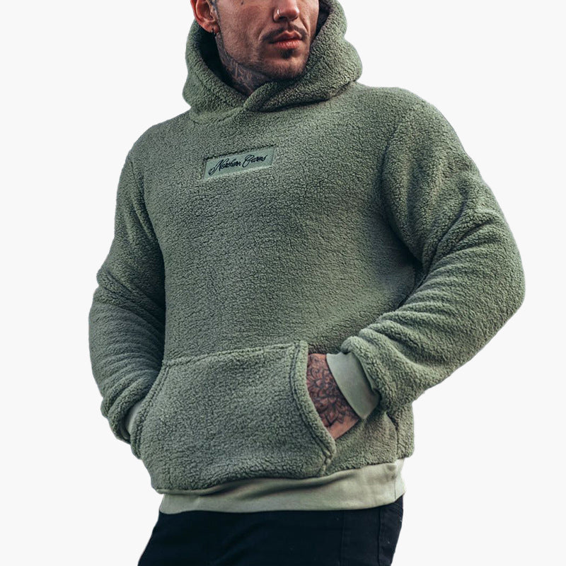 Men's Fleece Hoodie – Comfortable Casual Hoodie for Winter & Loungewear