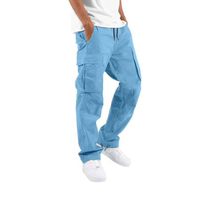Men's Cargo Pants in Casual Streetwear Style with Multifunctional Pockets