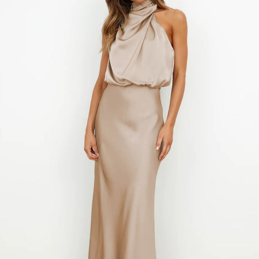 Women's evening dress – Elegant lightweight maxi dress for gala or party in European style