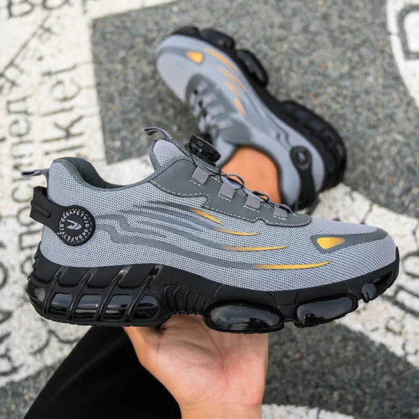 Men's Sporty Work Shoes with Cushioning – Safety and Comfort for Daily Use