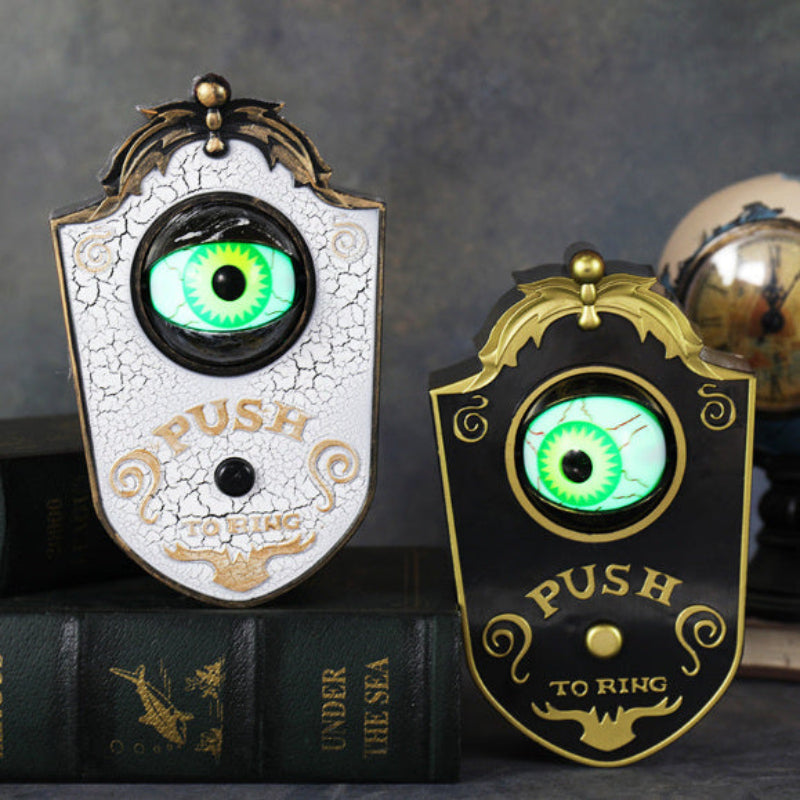 Halloween Doorbell with Moving Eye – Decoration for Creepy Atmosphere and Party