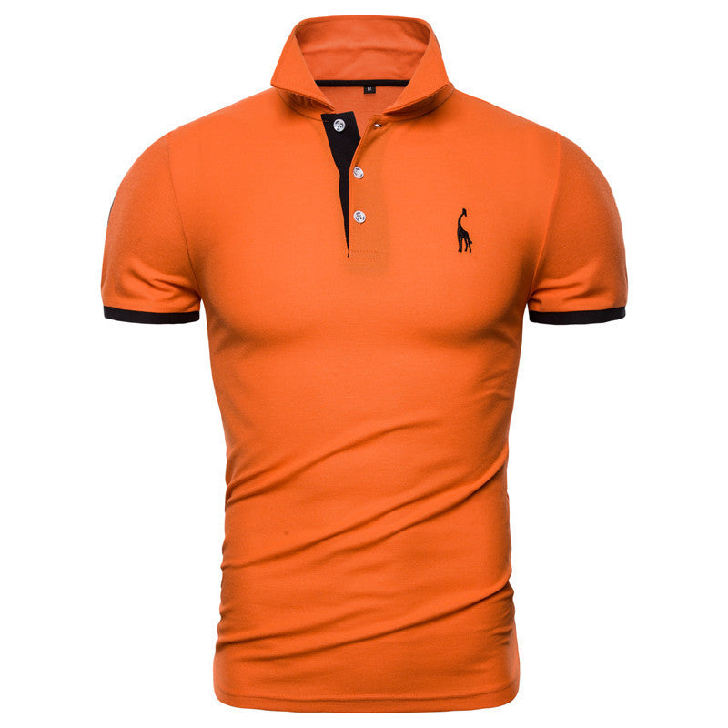 Dennis – Slim Fit Polo Shirt with Sporty Elegance and Contrast Details