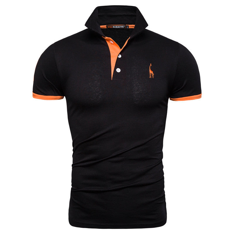 Dennis – Slim Fit Polo Shirt with Sporty Elegance and Contrast Details