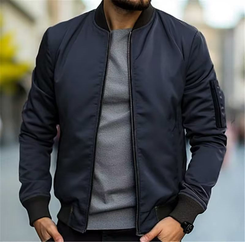 Doug – Modern Men's Bomber Jacket with Sporty Look