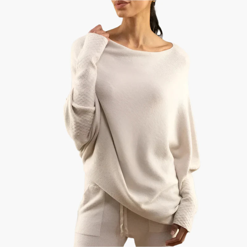 Women's Loungewear Oversized Sweater Comfort Chic – Ideal for Home or Casual