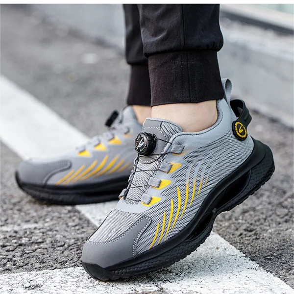 Men's Sporty Work Shoes with Cushioning – Safety and Comfort for Daily Use