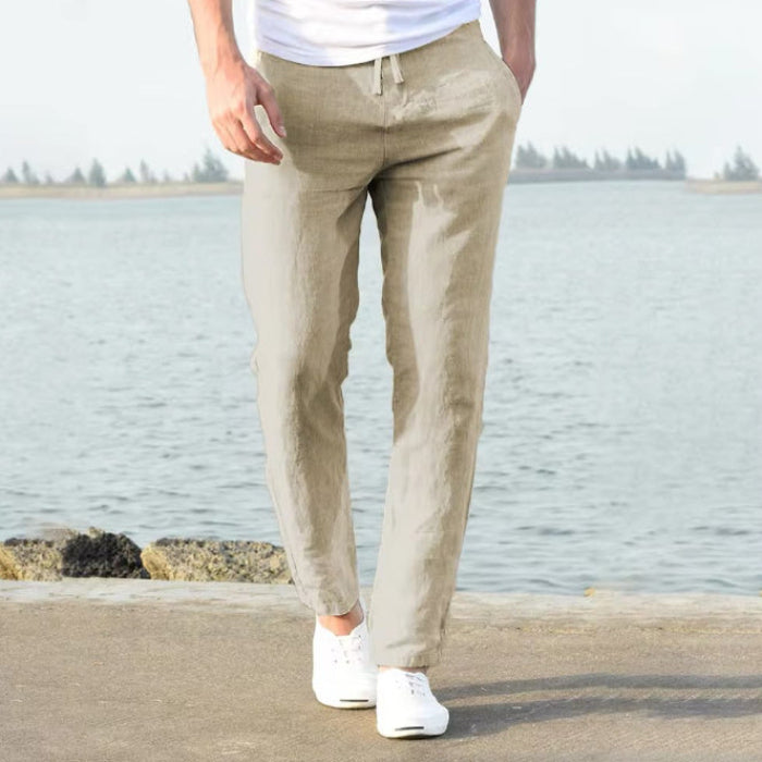 Men's Casual Summer Pants with Relaxed Fit – Perfect for Vacation or Leisure Time