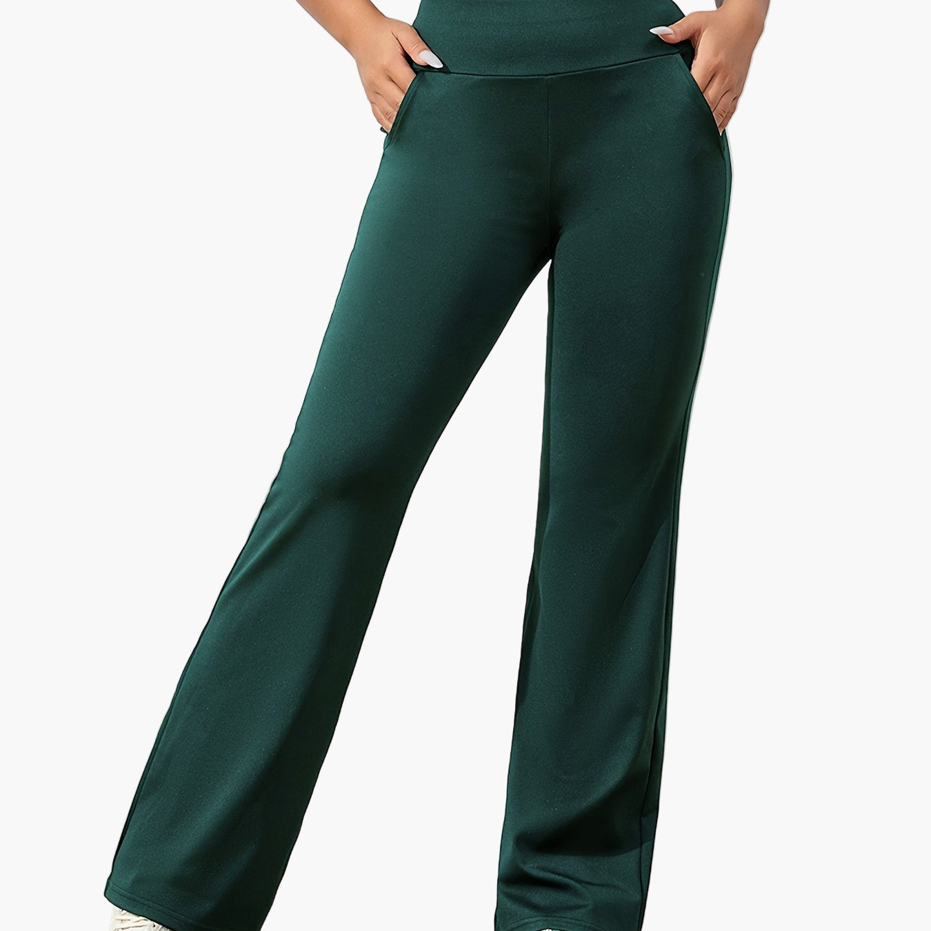 Women's Flared Yoga Pants with High Waist for Comfort and Flexibility