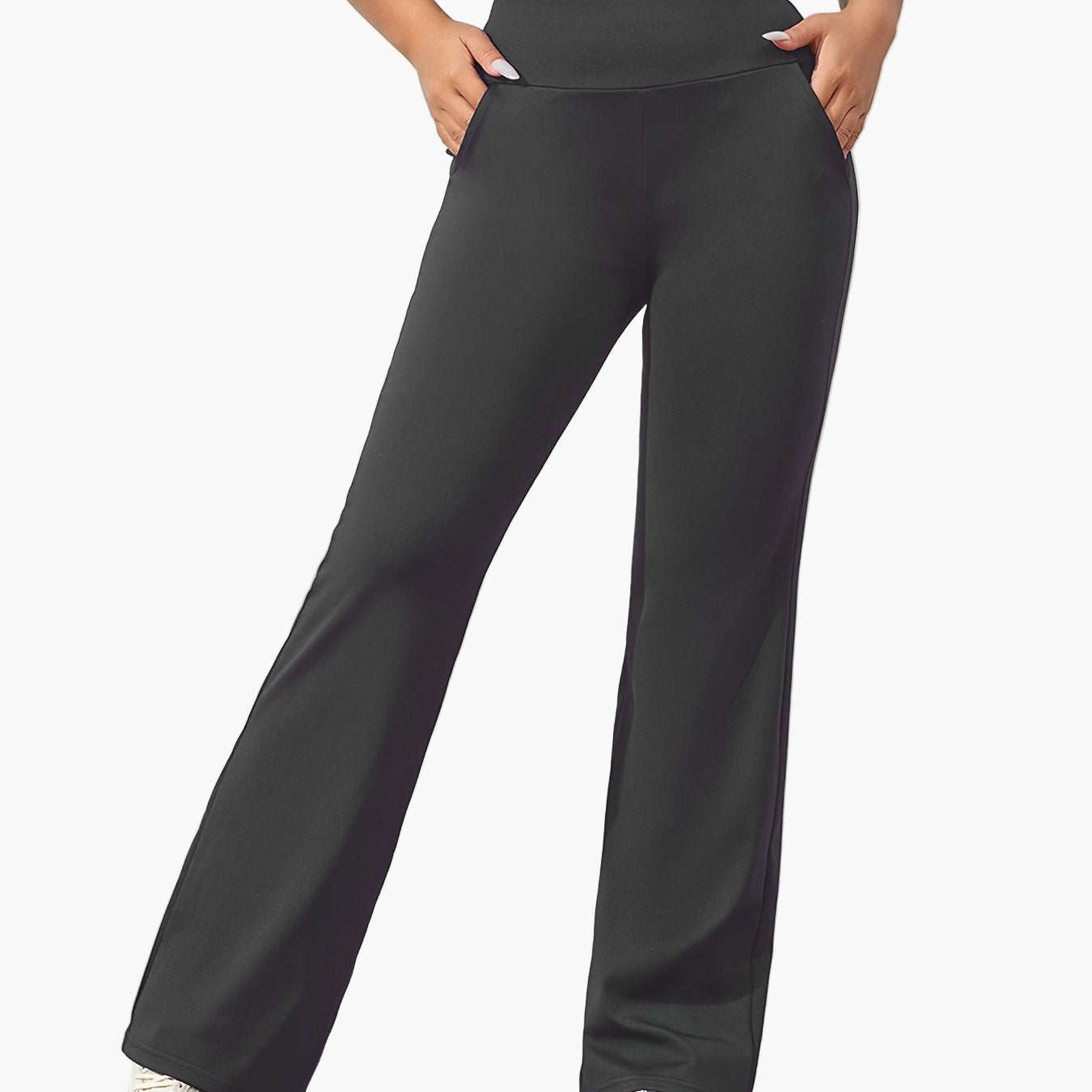 Women's Flared Yoga Pants with High Waist for Comfort and Flexibility