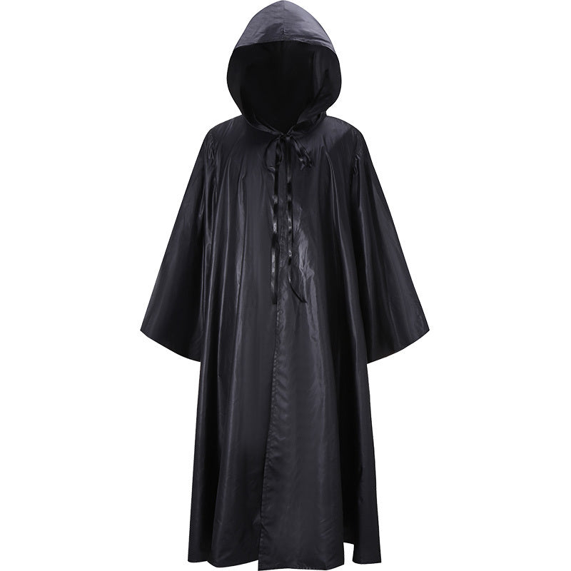 Halloween Men's Costume Robe with Hood - Perfect for Spooky Halloween Parties