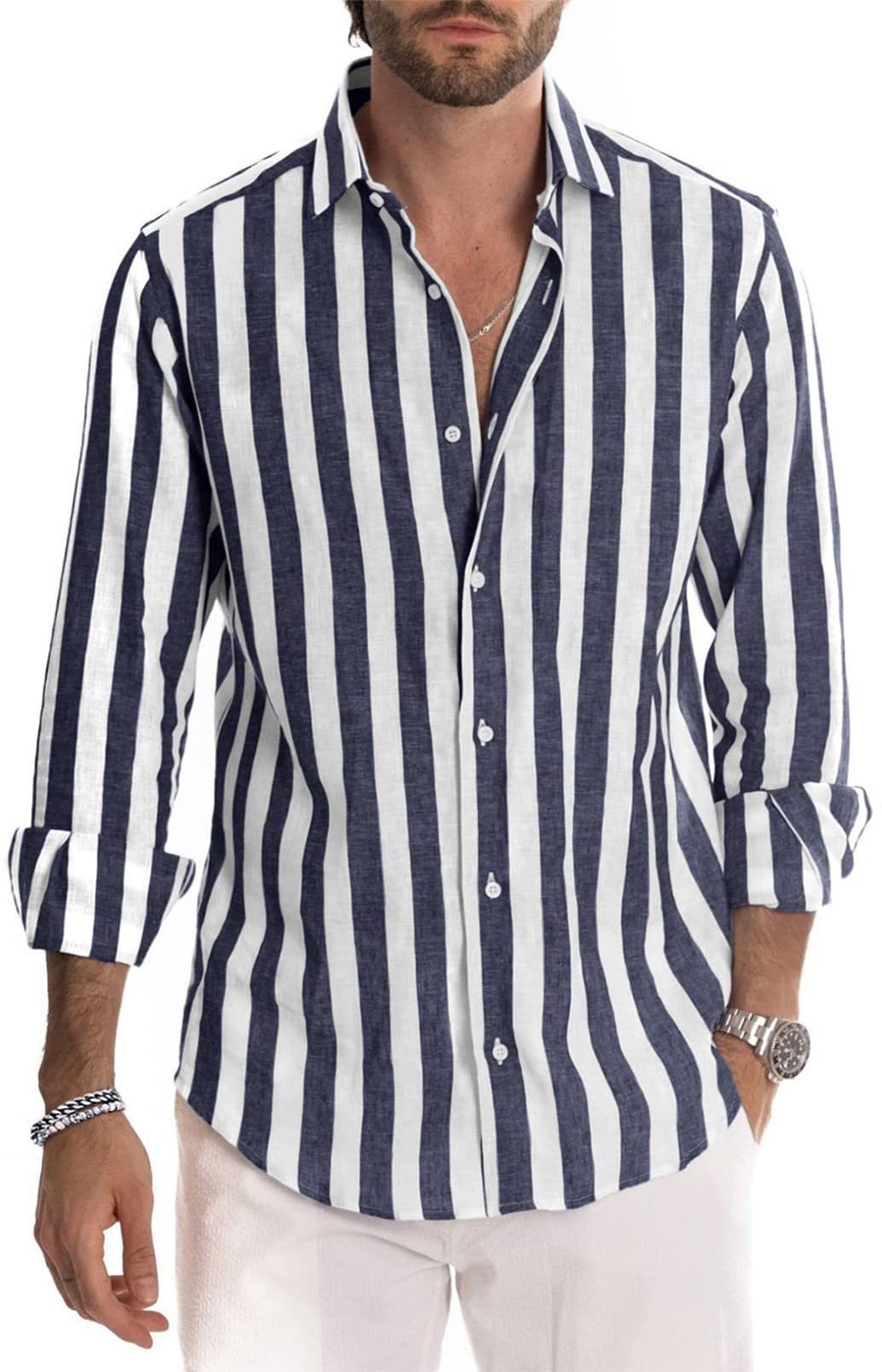 James – Loose Striped Polo Shirt