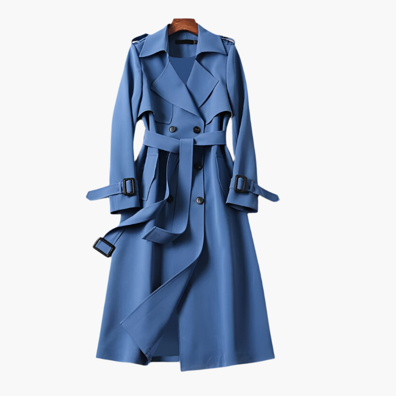 Women's Classic Trench Coat Stylish and Versatile for Every Occasion