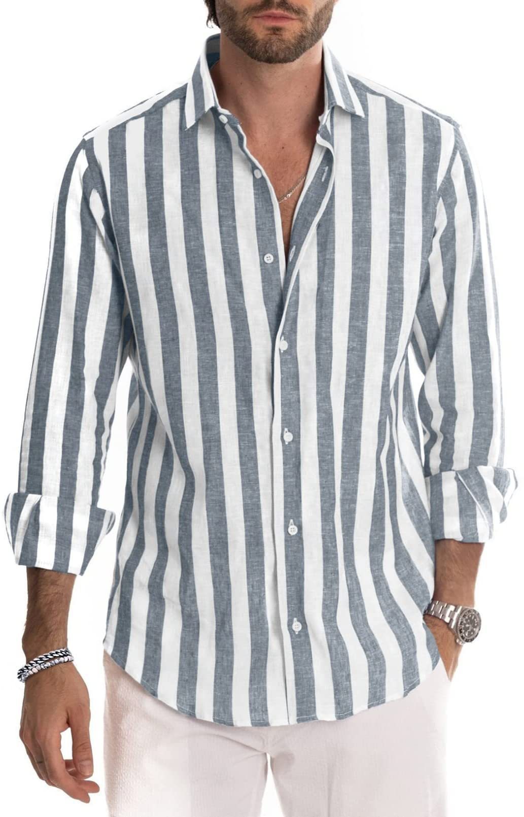 James – Loose Striped Polo Shirt