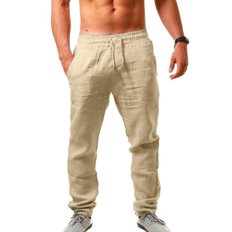 James – Breathable Linen Casual Pants for Men