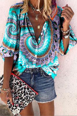 Laura – Personalized Patterns Women's Blouse