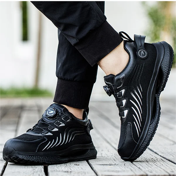 Men's Sporty Work Shoes with Cushioning – Safety and Comfort for Daily Use