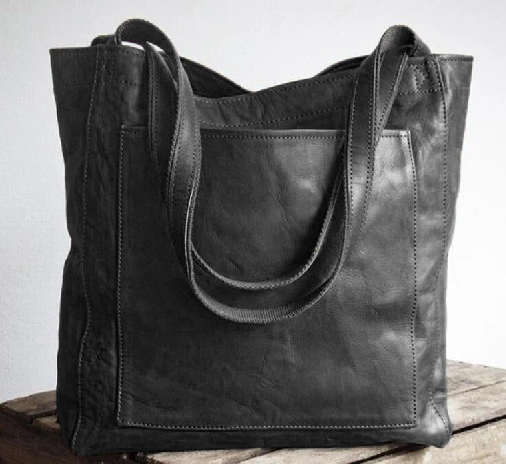 Natasha – Vintage Women's Shoulder Bag with Pockets