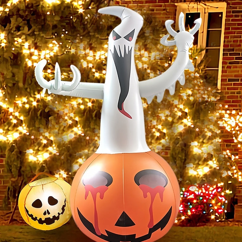 Halloween Inflatable Decoration – Ghost, Pumpkin, Eyeball & More – Festive Decoration for Halloween Party, Trick-or-Treat & Garden Decoration