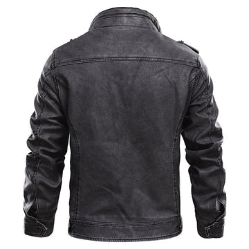 Heren Motorjack Streetstyle – Stoer en Tijdloos Bikerjack voor Dagelijks Gebruik