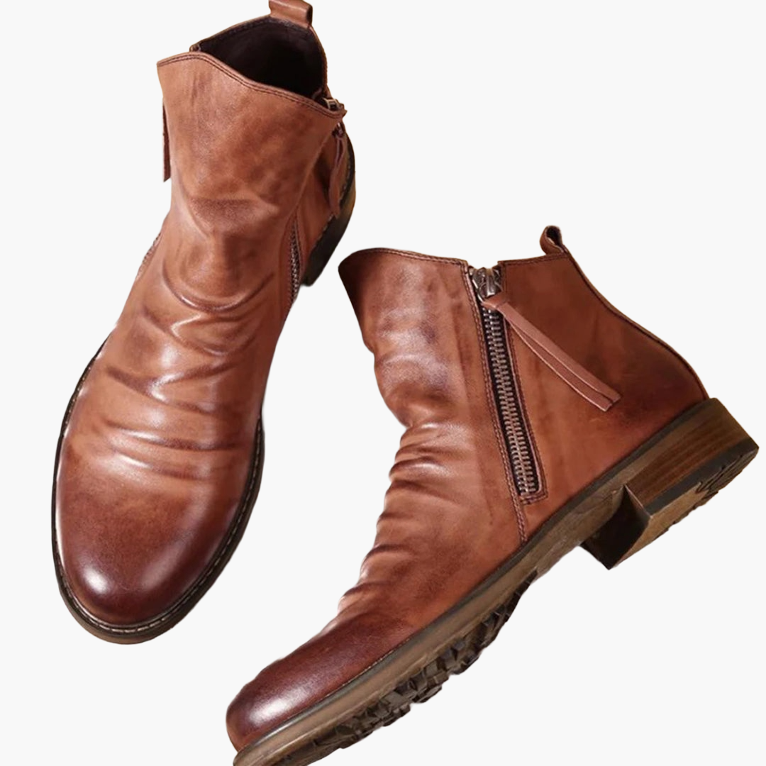 Heren Enkelboots – Klassiek & Modern, Perfect voor Elke Gelegenheid