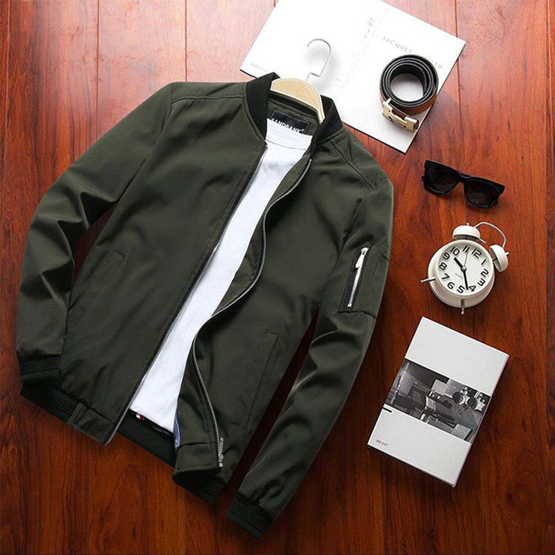 Men's Bomber Jacket Stylish and Versatile Spring and Summer Jacket Casual & Formal