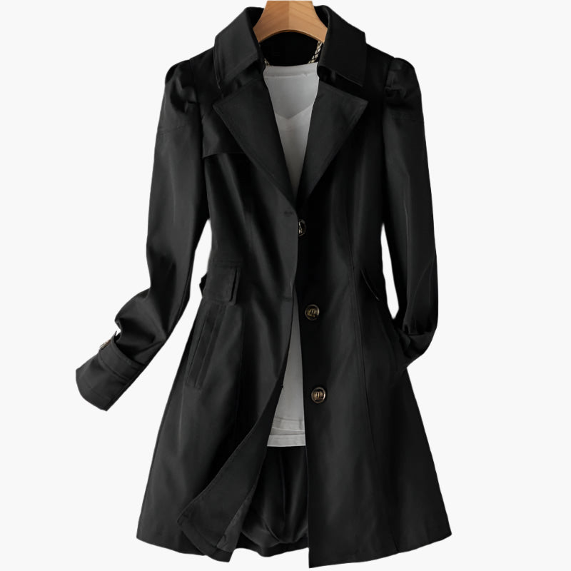 Women's Trench Coat Stylish and Versatile – Ideal for Work, Leisure, and Evenings Out
