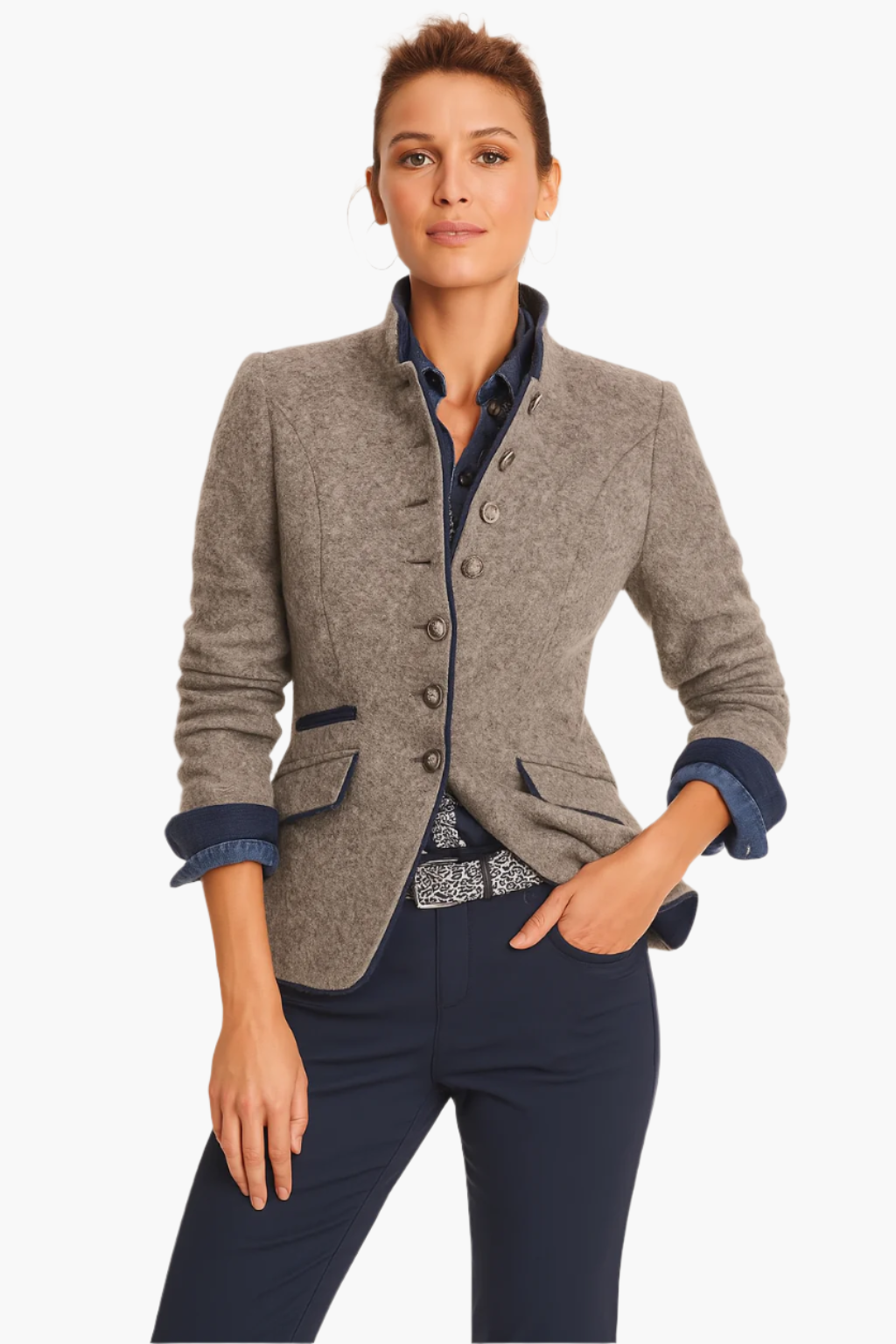 Women's Blazer Classic Modern – Stylish Jacket for Business & Casual