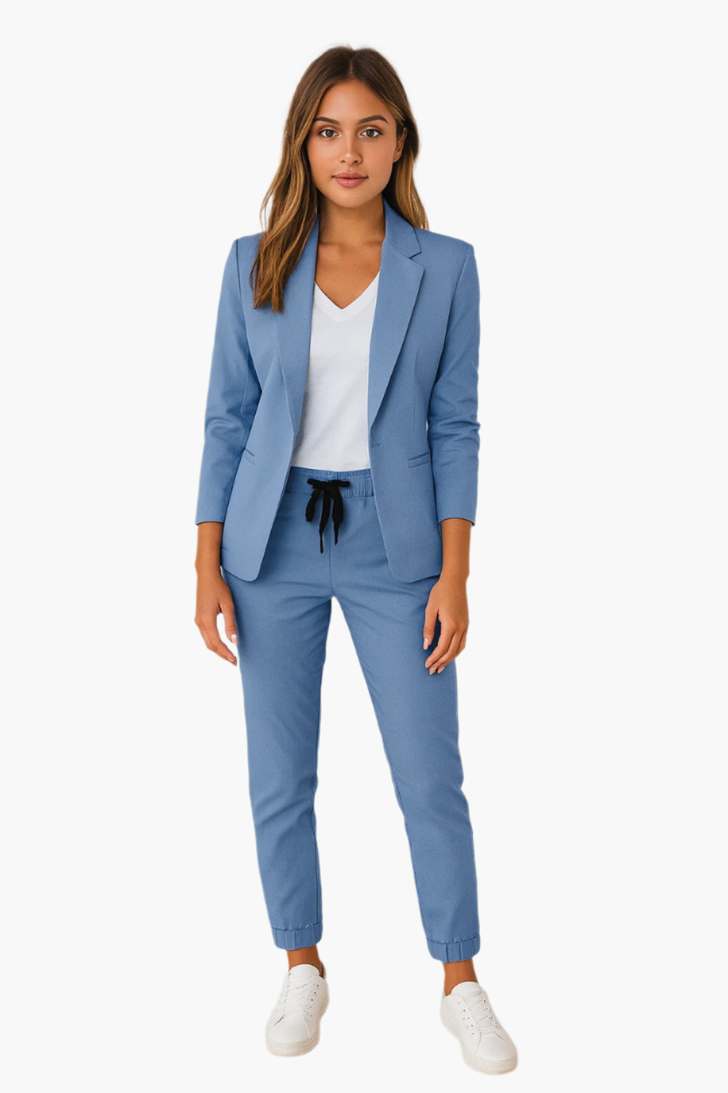 Women's Suit with Blazer and Trousers in Modern Fit