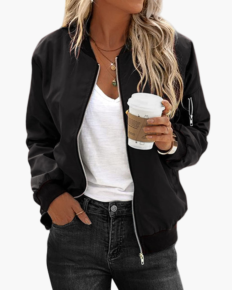 Women's Bomber Jacket Casual Streetstyle For Every Occasion