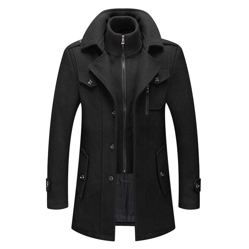 Men's Winter Jacket Two-piece Elegant - Stylish Neat Jacket for Work and Leisure