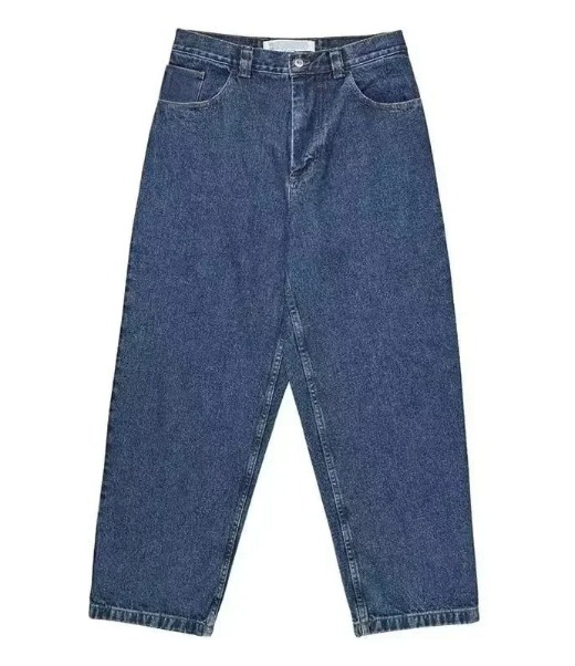 Men's Wide Fit Skate Jeans – Oversized Streetwear Style for Urban and Skateboarding