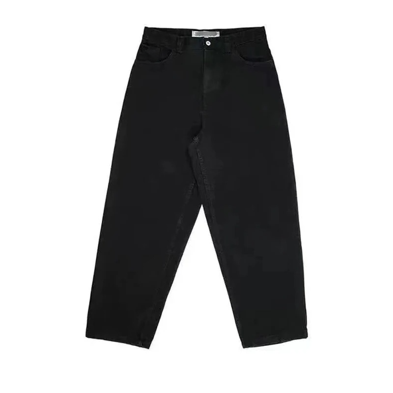 Men's Wide Fit Skate Jeans – Oversized Streetwear Style for Urban and Skateboarding