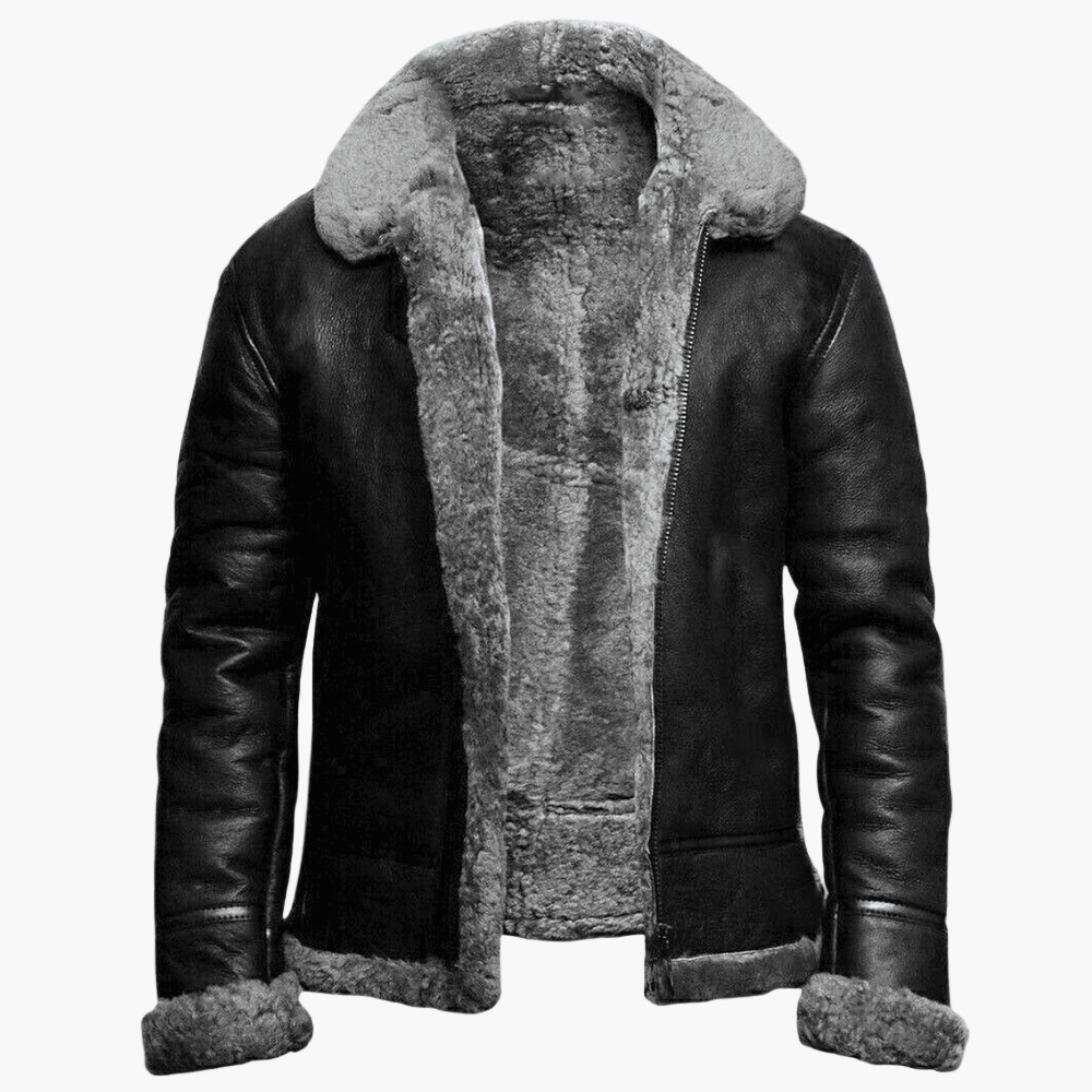 Men's Aviator Pilot Jacket Winter – Timeless and Stylish Fur Jacket