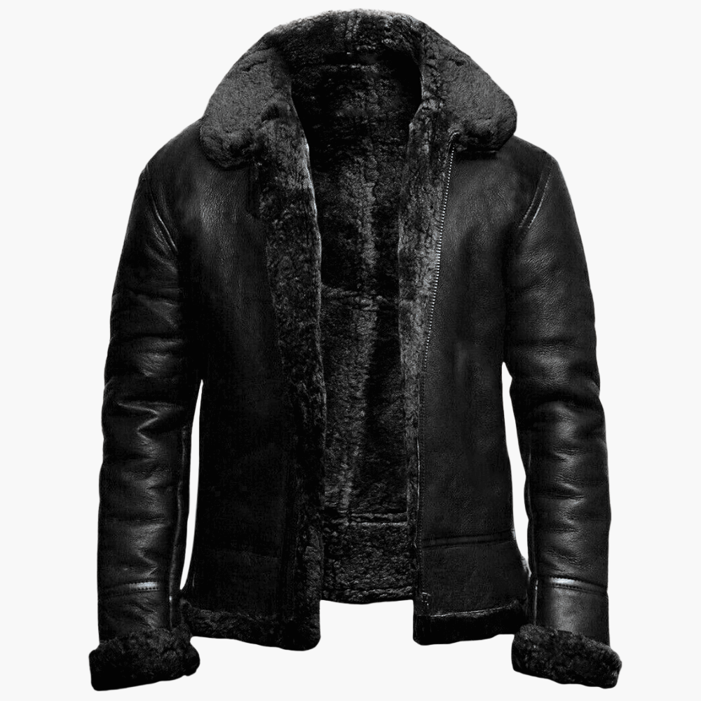 Men's Aviator Pilot Jacket Winter – Timeless and Stylish Fur Jacket