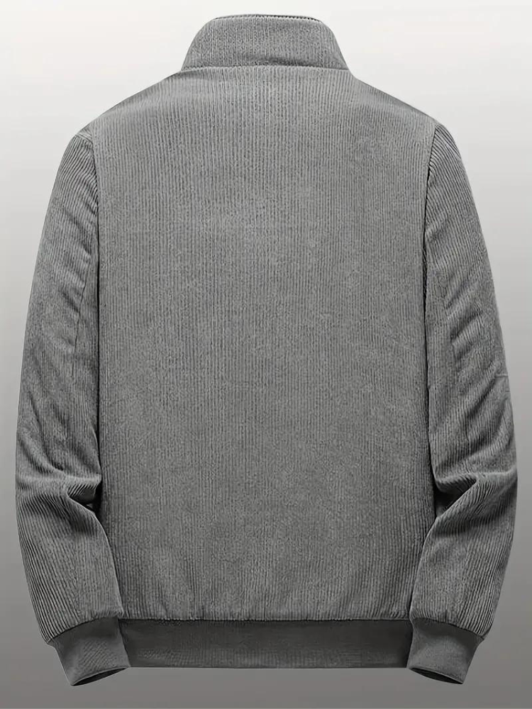 Men's Casual Winter Jacket Bomber Style for Urban Use and Leisure Time