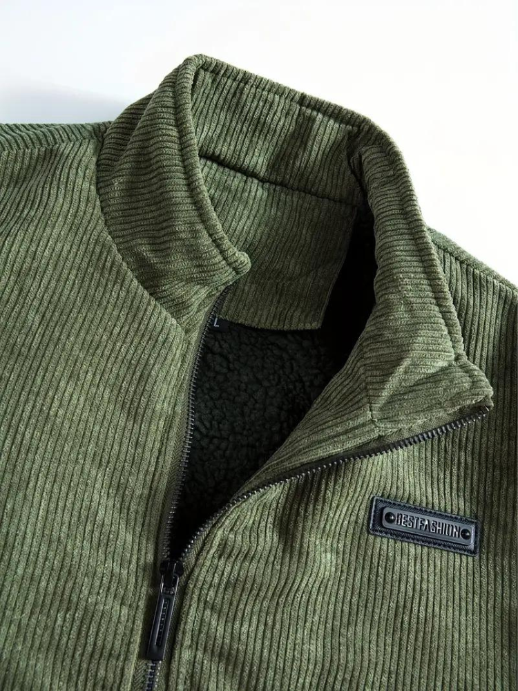 Men's Casual Winter Jacket Bomber Style for Urban Use and Leisure Time
